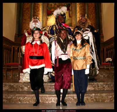 Navidades 2009 - Visita de Los Magos de Oriente  5 de enero de 2009
Keywords: reyes magos