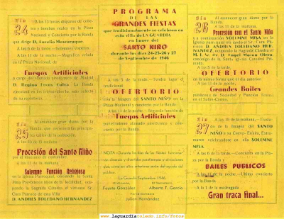 Programa 1946
Keywords: Programa 1946