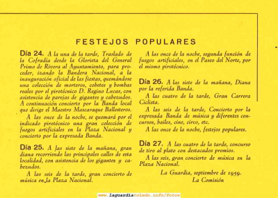 Progrma 1959
Keywords: Programas de fiestas 1959