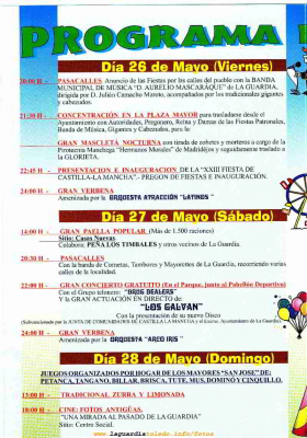 Programa Castilla La Mancha 2006
Keywords: Programa Castilla La Mancha 2006