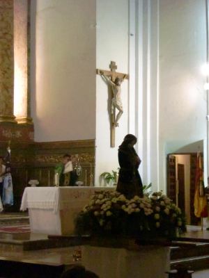 El Santo Niño en La Iglesia. 4-9-2010
