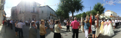 Desfile de carrozas 2011 a su paso por la Glorieta (24-9-11)
  
   
  

