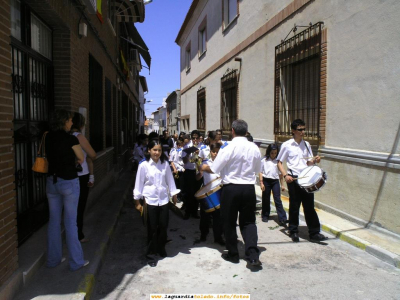 Corpus Christi 2006. La Banda en la procesión del Corpus
