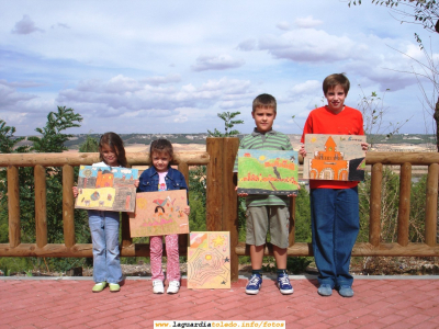 23 de Septiembre de 2006. Concurso de pintura organizado por la Asociación Vecinal "La Unión de La Guardia". Pinturas ganadoras

