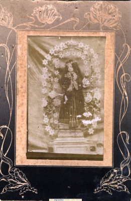 Foto del Santo Niño de principios de siglo
