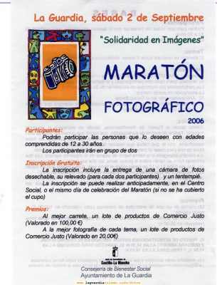 Maratón fotográfico que organiza el Ayuntamiento de La Guardia
