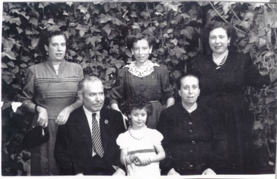 Foto de familia, años 60
