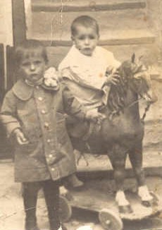 Felix y Pablo Hernández Pedraza
Esta foto es de 1924. Félix tenía 4 años y Pablo 2
