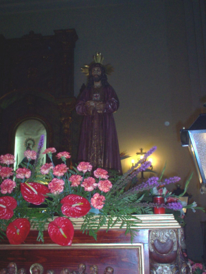 Cristo de Medinaceli
Antes de la procesión...
