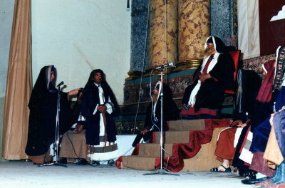 Pasión 1988, el sanedrín
Ésta fue una de las primeras pasiones
