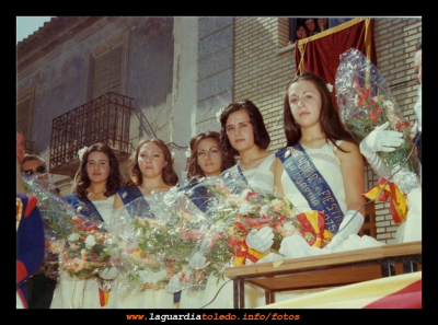 Damas de Honor 1975
Damas: Merce, Conchi Martínez, Pili, Conchi Huete, Isi Mascaraque y la hija de Jesús Valero
Keywords: Damas de Honor 1975