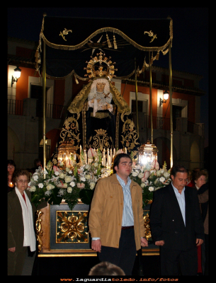 2006_ Nuestra Señora de la Soledad
La Soledad, Semana Santa del año 2006.
Tomasa Sánchez, Jaime Cabiedas y Antonio Cabiedas.

Keywords: Semana Santa del año 2006.