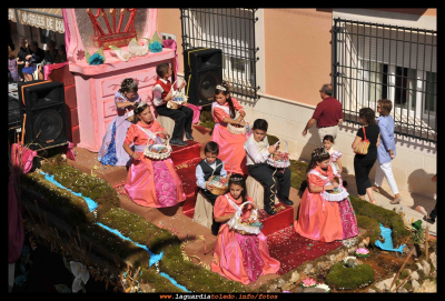 Carroza de "El Trajín"
Carroza ganadora del concurso, en su desfile diurno del día 24-9-10.
