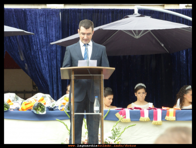 El alcalde
El alcalde Don Francisco Javier Pasamontes, dando el discurso de fiestas 2014.


Keywords: alcalde discurso 