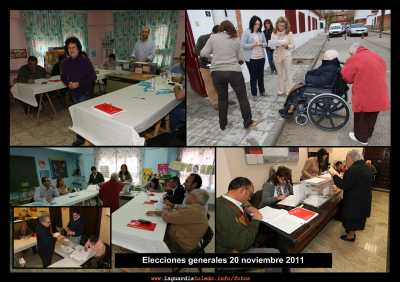 Elecciones generales 20 de noviembre de 2011
INSTITUCIONES: El Ayuntamiento
Keywords: Elecciones generales 2o de noviembre de 2011