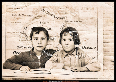 EN EL COLE
Seve y Manoli Guzmán en el colegio. Año 1955
Keywords: el colegio