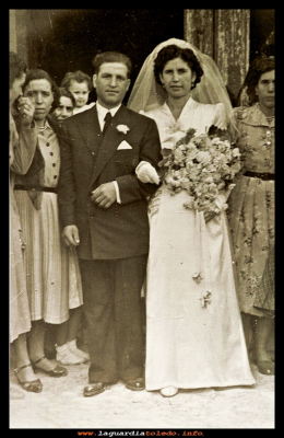 Juanito y Gloria
Boda de Juanito Orgaz y Gloria Pasamontes, año 1955.
Keywords: Boda Gloria y Juanito