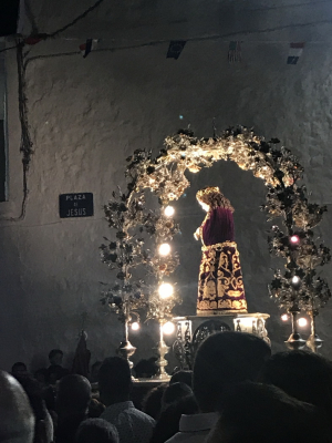 El Santo Niño en la Ermita de Jesús. 25-9-2017
