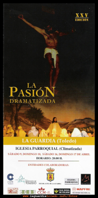 La pasión
Cartel informativo de LA PASIÓN DRAMATIZADA
www.lapasiondramatizada.es
Keywords:  LA PASIÓN DRAMATIZADA