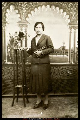 Lucía
Lucia Torralba García en el año 1935.
Keywords: Lucia Torralbap