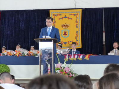 Saludo del Alcalde, D.Javier Pasamontes
Desfile diurno de carrozas y coronación de Reina y damas 2017
Keywords: alcalde carrozas coronacion