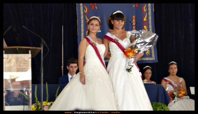 Damas de honor
María Guzmán Peláez dama de honor 2015, y Miriam Guzmán Cantador Dama de honor 2016.
Keywords: dama honor