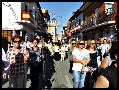 Procesión
Procesión del Santo Niño hacia su ermita, a su paso por la calle Mayor (27-9-2016)
Keywords: Procesión Santo Niño calle Mayor