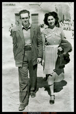 Tómas y Damasa
Tomás Roncero y Dámasa Tacero, año 1946.
Keywords: Tómas y Damasa