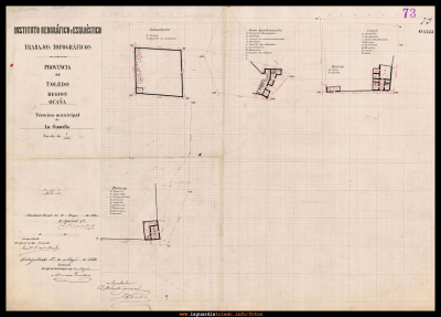 Plano de 1880 del Ayuntamiento, la carcel y el portazgo.
Keywords: Plano de 1880 del Ayuntamiento, la carcel y el portazgo.