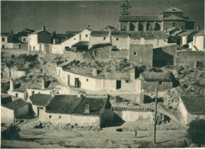 Las cuevas
Lámina en huecograbado del libro de Jose Ortiz Echagüe: España Pueblos y Paisajes
