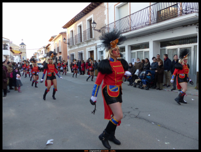 Carnaval 2015
A.J. El Trajín, desfilando fuera de concurso, el domingo 22-2-15
