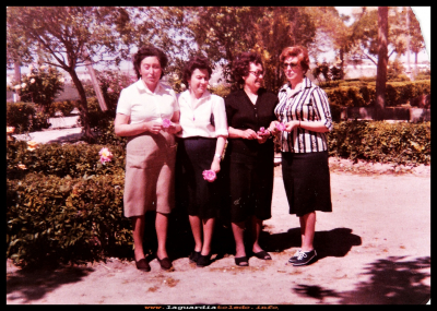 CON LA FAMILIA
Paseando por el jardín.
Carmen y Pepa Morales, Edu Pedraza y Mª Carmen. Año 1979
Keywords:  jardín  Carmen  Pepa 