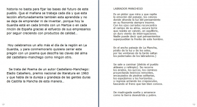 Página 4. Pregón de de Dña. Juncal Roldán Juez en las fiestas de Castilla la Mancha 2013
