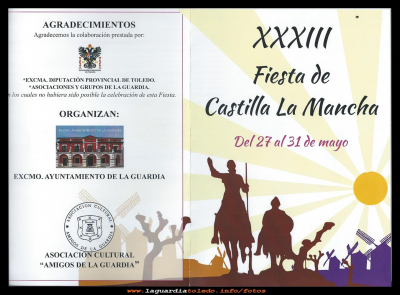 Programa 
Programa de fiestas Castilla la Mancha 2016
Keywords: Programa Castilla la Mancha