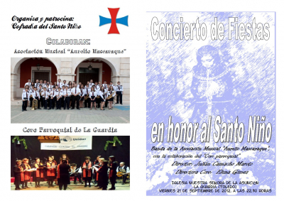 Programa del concierto de la Banda de Música Aurelio Mascaraque, 21-9-12
Keywords: banda musica aurelio mascaraque
