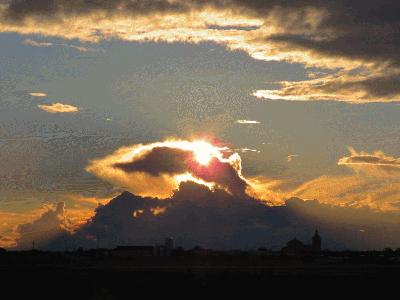 Puesta de sol con nubes desde la carretera Villatobas
Keywords: grimores (Juan Luis Redajo)