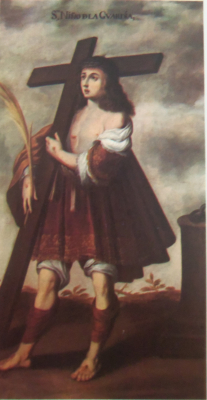 Imágen del Santo Niño de La Guardia, de Jose Luis Rodríguez Carnero, que se encuentra en el Museo Nacional del Virreinato, de Méjico
