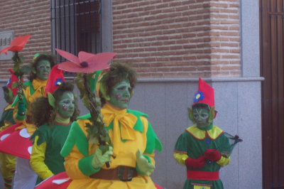 10 de Febrero de 2008. Desfile de Carnaval. Comparsa local "Los duendes de Perejón"
