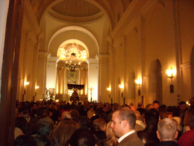 Finalizando la procesión del Viernes Santo , 21 de marzo de 2008
 
Keywords: semana santa