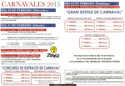 Programa de Carnaval 2015
Keywords: carnaval 2015