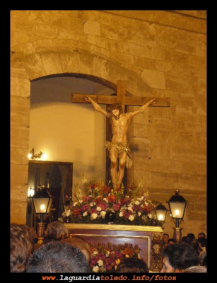 Cristo crucificado
Salida de la procesión de Viernes Santo. 2 de abril de 2010
Keywords: procesión Viernes Santo