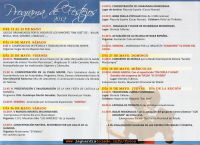 Programa de Fiestas de Castilla la Mancha 2012
Keywords: castilla la mancha 2012