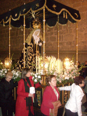 Procesión del Jueves Santo, 9 de abril de 2009
Nuestra Señora de la Soledad
Keywords: semana santa soledad