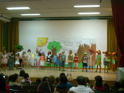 Talleres de verano 2007
Teatro de los niños como clausura de los cursos de verano del Ayuntamiento.
