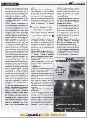  El Balcón de La Guardia
Nº 1 de la revista cultural de información local  el Balcón de La Guardia
Pagina 15


Keywords: revista cultural