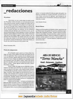 El Balcón de La Guardia
Nº 1 de la revista cultural de información local  El Balcón de La Guardia
Pagina 41

Keywords: revista cultural