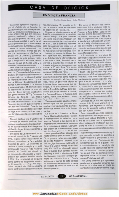 Primer número de "El Balcón de La Guardia" aparecido en el otoño del 1995. Pág.23
Keywords: el balcon de la guardia