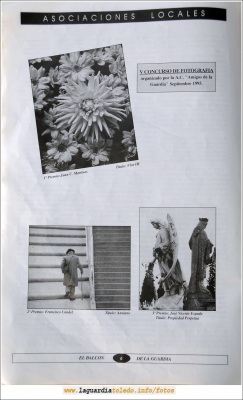 Primer número de "El Balcón de La Guardia" aparecido en el otoño del 1995. Página 6
Keywords: el balcon de la guardia 1995