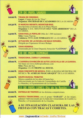 Programa de fiestas de Castilla la Mancha 2010
Keywords: programa fiestas castilla la mancha