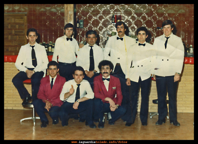 Camareros del Molino años 80.
